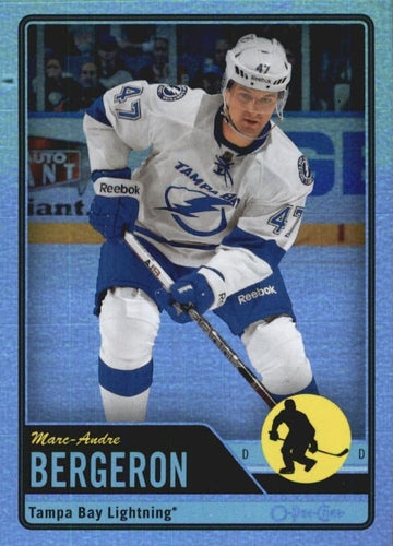#249 Marc-Andre Bergeron - Tampa Bay Lightning - 2012-13 O-Pee-Chee - Rainbow Hockey