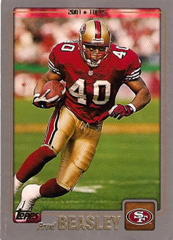 #249 Fred Beasley - San Francisco 49ers - 2001 Topps Football