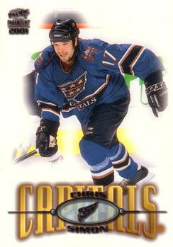 #249 Chris Simon - Washington Capitals - 2000-01 Pacific Paramount Hockey