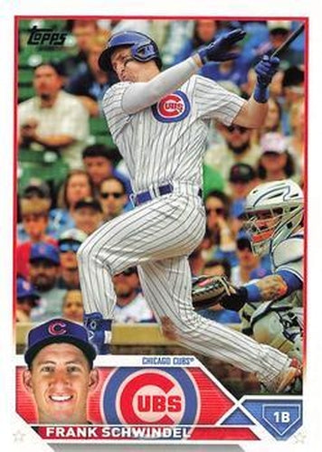 #249 Frank Schwindel - Chicago Cubs - 2023 Topps Baseball