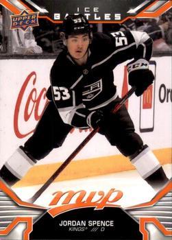 #249 Jordan Spence - Los Angeles Kings - 2022-23 Upper Deck MVP - Ice Battles Hockey