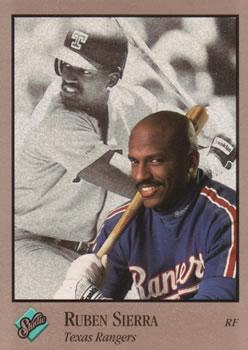 #249 Ruben Sierra - Texas Rangers - 1992 Studio Baseball