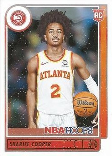 #249 Sharife Cooper - Atlanta Hawks - 2021-22 Hoops Winter Basketball