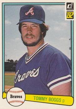 #249 Tommy Boggs - Atlanta Braves - 1982 Donruss Baseball