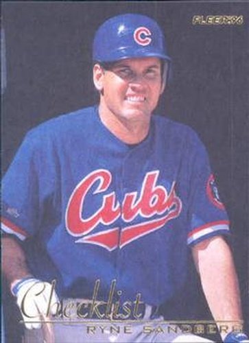 #U249 Ryne Sandberg - Chicago Cubs - 1996 Fleer Update Baseball