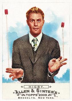 #249 John Higby - 2009 Topps Allen & Ginter Baseball