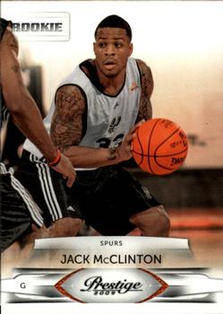 #249 Jack McClinton - San Antonio Spurs - 2009-10 Panini Prestige Basketball