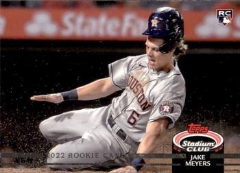 #249b Jake Meyers - Houston Astros - 2022 Stadium Club Baseball