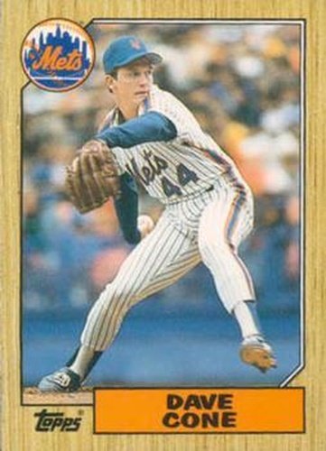 #24T Dave Cone - New York Mets - 1987 Topps Traded Baseball