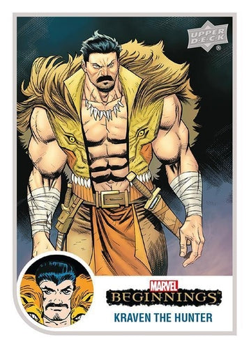 #24 Kraven The Hunter - 2022 Upper Deck Marvel Beginnings