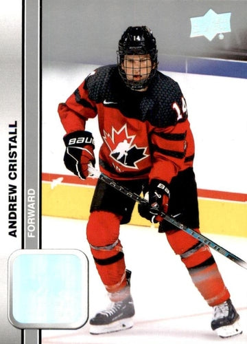 #24 Andrew Cristall - Canada - 2023 Upper Deck Team Canada Juniors Hockey