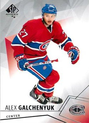 #24 Alex Galchenyuk - Montreal Canadiens - 2015-16 SP Authentic Hockey