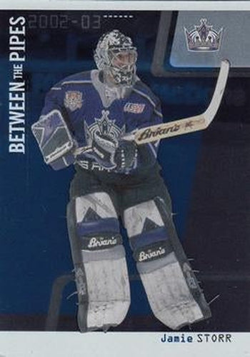 #24 Jamie Storr - Los Angeles Kings - 2002-03 Be a Player Between the Pipes Hockey