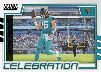 #C-TL Trevor Lawrence - Jacksonville Jaguars - 2022 Score - Celebration Football
