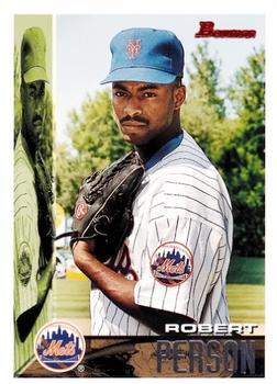 #24 Robert Person - New York Mets - 1995 Bowman Baseball