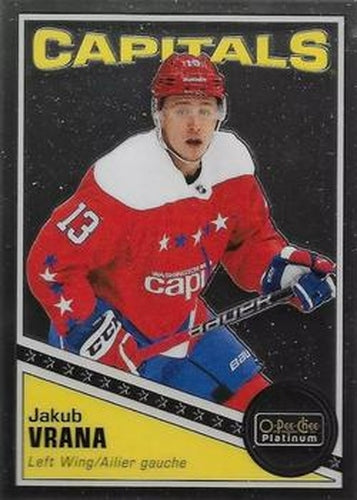 #R-24 Jakub Vrana - Washington Capitals - 2019-20 O-Pee-Chee Platinum - Retro Hockey