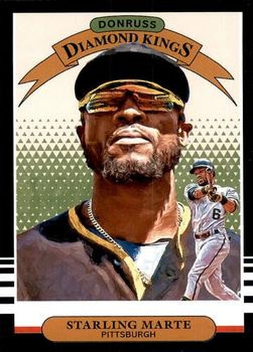 #24 Starling Marte - Pittsburgh Pirates - 2019 Donruss Baseball