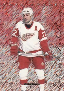#24 Paul Coffey - Detroit Red Wings - 1995-96 Leaf Limited Hockey