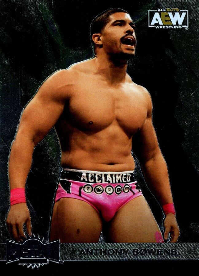 #24 Anthony Bowens - 2022 SkyBox Metal Universe AEW Wrestling