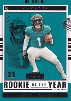 #ROY-TET Travis Etienne Jr. - Jacksonville Jaguars - 2021 Panini Contenders - Rookie of the Year Contenders Football