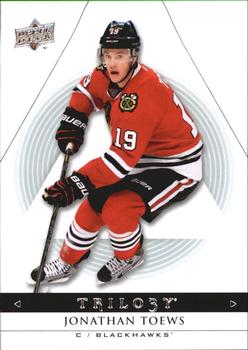 #24 Jonathan Toews - Chicago Blackhawks - 2013-14 Upper Deck Trilogy Hockey