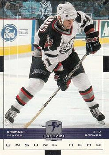 #24 Stu Barnes - Buffalo Sabres - 1999-00 Upper Deck Wayne Gretzky Hockey