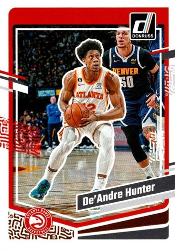 #24 De'Andre Hunter - Atlanta Hawks - 2023-24 Donruss Basketball