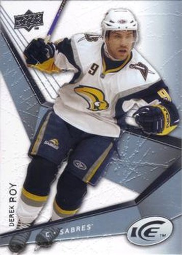 #24 Derek Roy - Buffalo Sabres - 2008-09 Upper Deck Ice Hockey