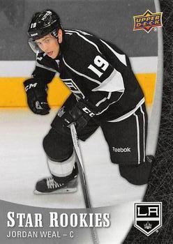 #24 Jordan Weal - Los Angeles Kings - 2015-16 Upper Deck Star Rookies Hockey