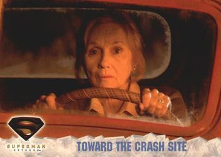 #24 Toward the Crash Site - 2006 Topps Superman Returns