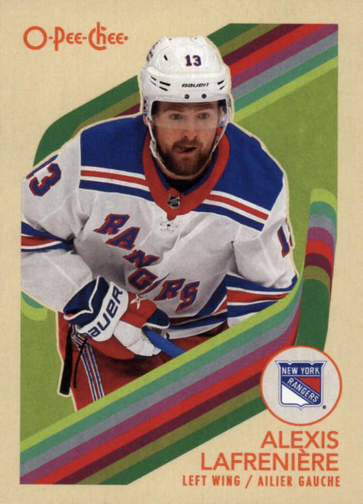 #24 Alexis Lafreniere - New York Rangers - 2023-24 O-Pee-Chee - Retro Hockey