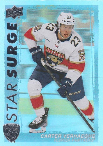 #SS-24 Carter Verhaeghe - Florida Panthers - 2023-24 Upper Deck - Star Surge Hockey