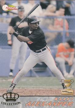 #24 Manny Alexander - Baltimore Orioles - 1994 Pacific Baseball