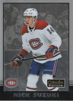 #R-24 Nick Suzuki - Montreal Canadiens - 2020-21 O-Pee-Chee Platinum - Retro Hockey