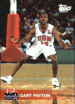 #24 Gary Payton - USA - 2000 Topps Team USA Basketball