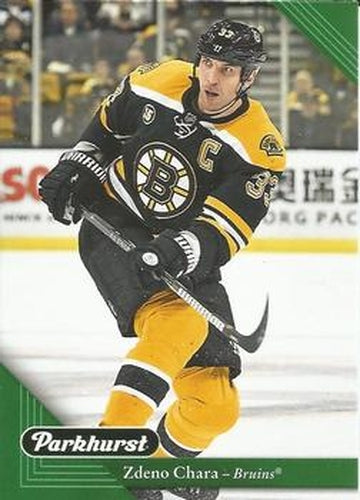 #24 Zdeno Chara - Boston Bruins - 2017-18 Parkhurst Hockey