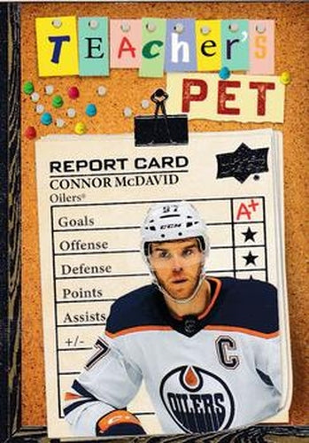 #TP-24 Connor McDavid - Edmonton Oilers - 2023-24 Upper Deck - Teacher's Pet Hockey