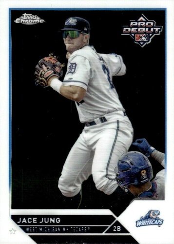 #PDC-24 Jace Jung - West Michigan Whitecaps - 2023 Topps Pro Debut - Chrome Baseball