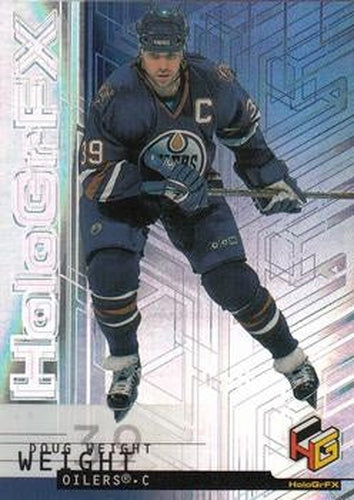 #24 Doug Weight - Edmonton Oilers - 1999-00 Upper Deck HoloGrFX Hockey