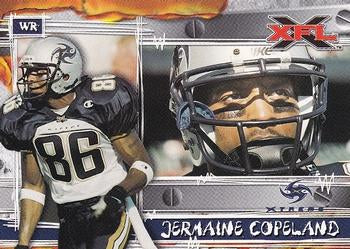#24 Jeremaine Copeland - Los Angeles Xtreme - 2001 Topps XFL Football