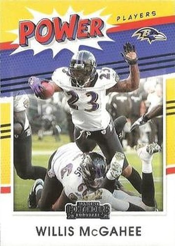 #PP-WMC Willis McGahee - Baltimore Ravens - 2021 Panini Contenders - Power Players Football