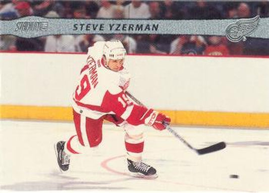 #24 Steve Yzerman - Detroit Red Wings - 2001-02 Stadium Club Hockey