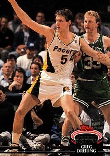 #24 Greg Dreiling - Indiana Pacers - 1992-93 Stadium Club Basketball