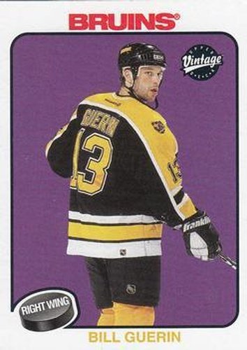 #24 Bill Guerin - Boston Bruins - 2001-02 Upper Deck Vintage Hockey
