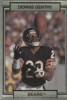 #24 Dennis Gentry - Chicago Bears - 1990 Action Packed Football
