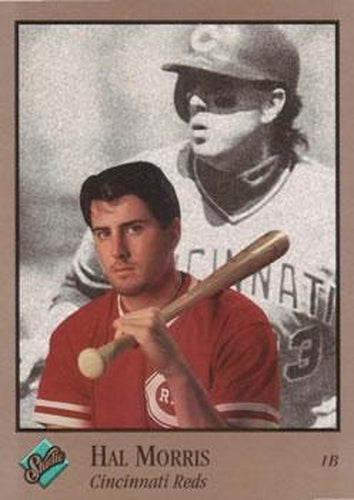 #24 Hal Morris - Cincinnati Reds - 1992 Studio Baseball