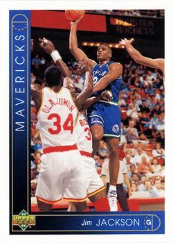 #24 Jim Jackson - Dallas Mavericks - 1993-94 Upper Deck Basketball