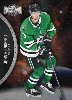 #24 John Klingberg - Dallas Stars - 2021-22 Skybox Metal Universe Hockey