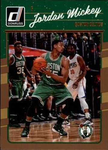 #24 Jordan Mickey - Boston Celtics - 2016-17 Donruss Basketball