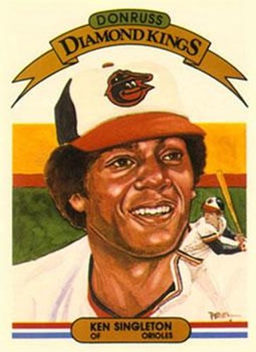#24 Ken Singleton - Baltimore Orioles - 1982 Donruss Baseball